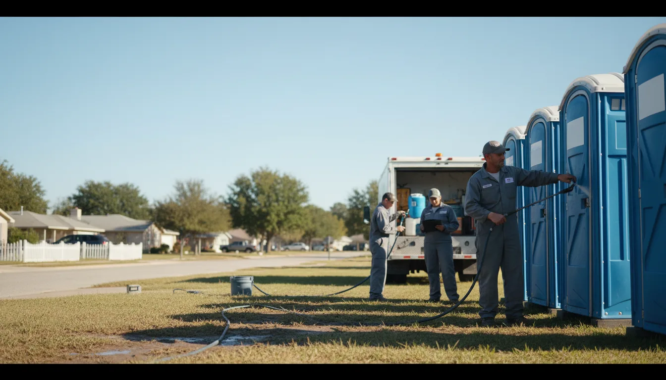 Long-Term Portable Toilet Rental in Wink, TX near me